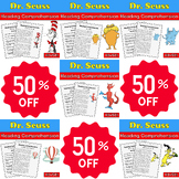 Dr. Seuss Bundle: 6 Reading Comprehension for 4th/6th Grad