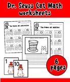 Dr. Seuss Cat Math worksheets