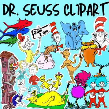 Dr. Seuss Clipart by Memorable Moments | Teachers Pay Teachers