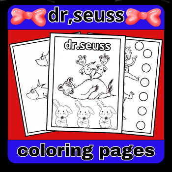 Preview of Dr.Seuss Coloring Pages