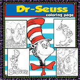 Dr. Seuss Coloring Pages For Kids