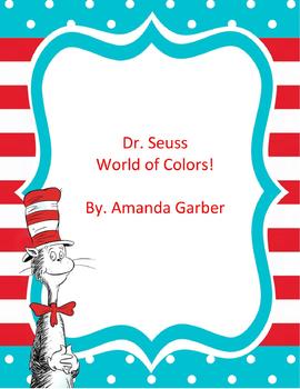 Dr. Seuss Colors by Amanda Garber | Teachers Pay Teachers
