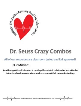 Preview of Dr. Seuss Crazy Combos