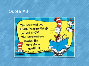 Dr Seuss Critical Thinking Quotes By Mrs King S Class Store Tpt