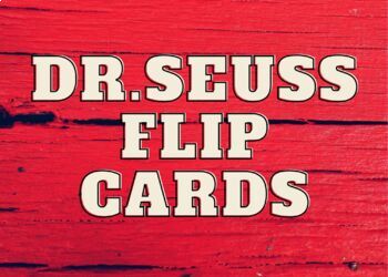 Preview of Dr.Seuss Flip Cards--Digital Google Slides--No Equipment Needed
