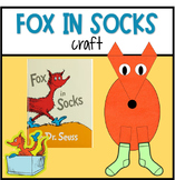 Dr Seuss Fox in socks craft