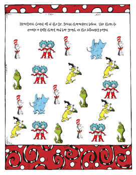 Dr. Seuss Graphing Fun! by TeacherGrahamsFromtheHart | TpT