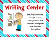 Dr. Seuss Inspired Center Signs w/ Objectives
