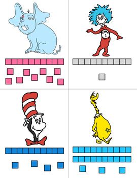 Dr. Seuss Kindergarten Teen Numbers Math Center | Numbers&Operations in ...