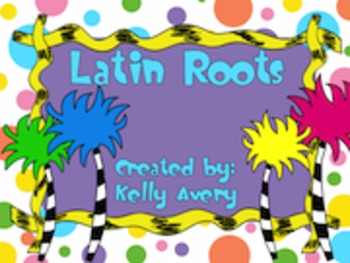 Preview of Latin Roots