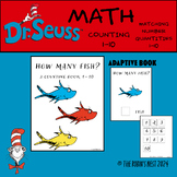 Dr. Seuss MATH Adaptive Counting Book 1-10 for ECSE, Pre-K, K