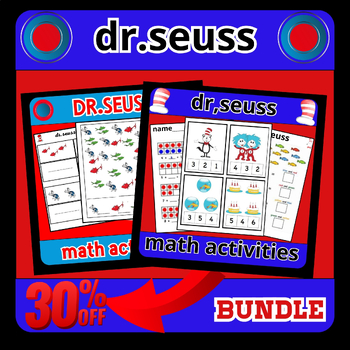 Preview of Dr.Seuss Math Activities Bundle