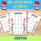 Dr. Seuss Math Addition Worksheet / Read Across America We