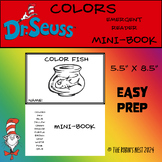 Dr. Seuss Mini-Book Emergent Reader COLORS