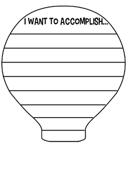 3d hot air balloon template