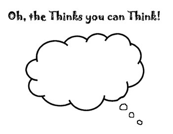 OH The Thinks You Can Think Printable