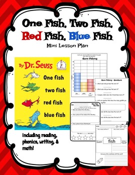 Preview of Dr. Seuss - One Fish, Two Fish, Red Fish, Blue Fish
