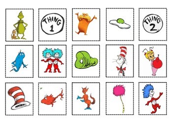 Dr. Seuss Patterning Activity by Early Childhood Resource Center