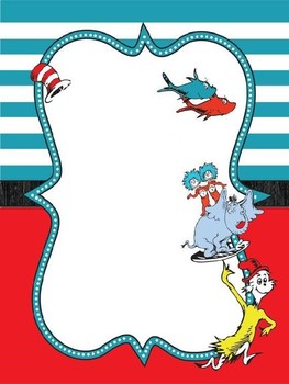 Dr. Seuss Photo Frames by Catherine Hamilton | TPT