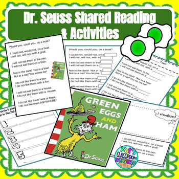 Dr. Seuss Poem Activity by KOT'S CLASSROOM TREASURES | TpT