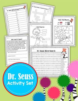 Dr Seuss Printables Teaching Resources | TPT