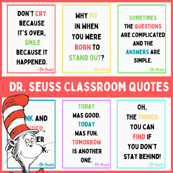 Dr. Seuss Quote Poster Printable 