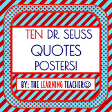 Dr Seuss Classroom Posters Teaching Resources 