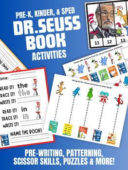 Dr. Seuss Read Across America Bundle! by That Kinder Speducator | TPT