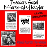 Theodore Geisel Read Across America Differentiated Reader