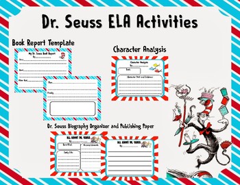 Dr. Seuss / Read Across America ELA Activities by Elementary Energy Station