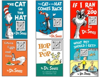 Dr. Seuss Read Aloud QR Codes by Timothy Price | TPT