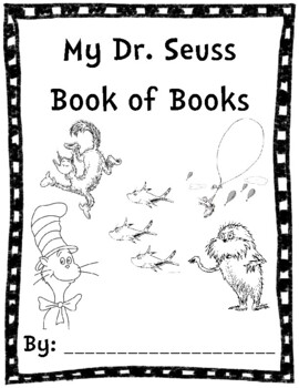 Dr. Seuss Reading Response Book by Katelyn Erickson | TPT