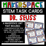 Dr. Seuss STEM Makerspace Activities Task Cards | Read Acr