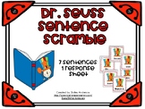 Dr. Seuss Sentence Scramble