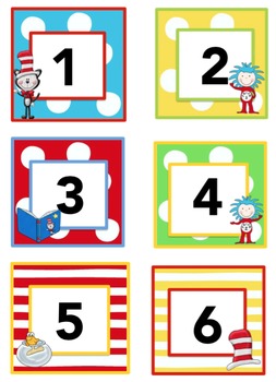 Dr. Seuss Theme Bundle 1 by Preschool Printable | TpT