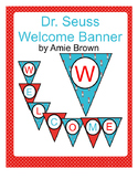 Dr. Seuss Theme Welcome Banner Pennant