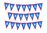 Dr Seuss Themed Bunting