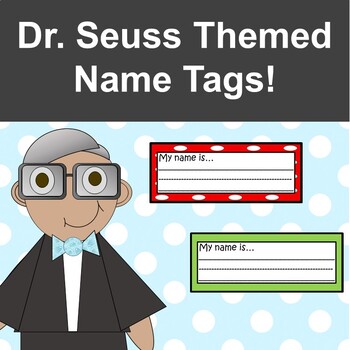 Seuss Nameplates Really Good Stuff Dr