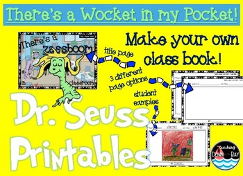 Preview of There's A Wocket in my Pocket! printables