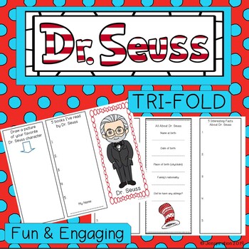 Dr. Seuss Tri-Fold by Jenspiration | Teachers Pay Teachers