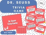 Dr. Seuss Trivia Game Google Slides *NO PREP