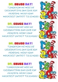 Dr. Seuss Wacky Dress Up Day