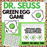 Dr. Seuss Week Activity| Dr. Seuss Green Eggs and Ham Game