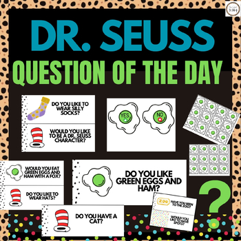 Dr. Seuss Week Activity| Dr. Seuss Question Of The Day| Read Across America