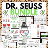 Dr. Seuss Week Bundle| Read across America Worksheets| Gre