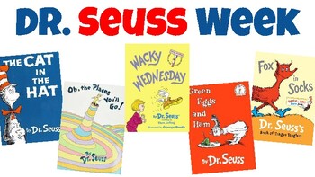 Preview of Dr. Seuss Week Group's Monday-Friday