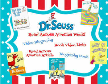Preview of Dr. Seuss Week/ Read Across America Videos