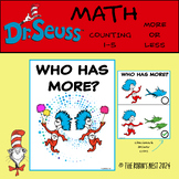 Dr. Seuss Who Has More? Counting Book Numbers 1-5 for ECSE