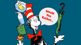 Dr. Seuss- Would You Rather Game- EDITABLE