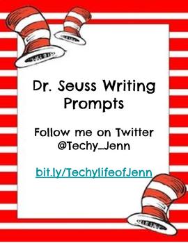 Preview of Dr. Seuss Writing Prompts